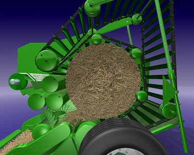 june 2009 farm machinery tfm tractors how a round baler works